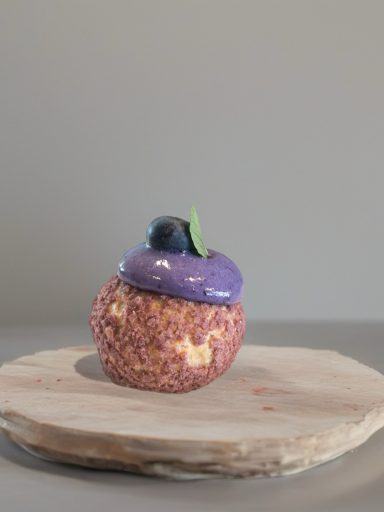 Blueberry Cream Puff